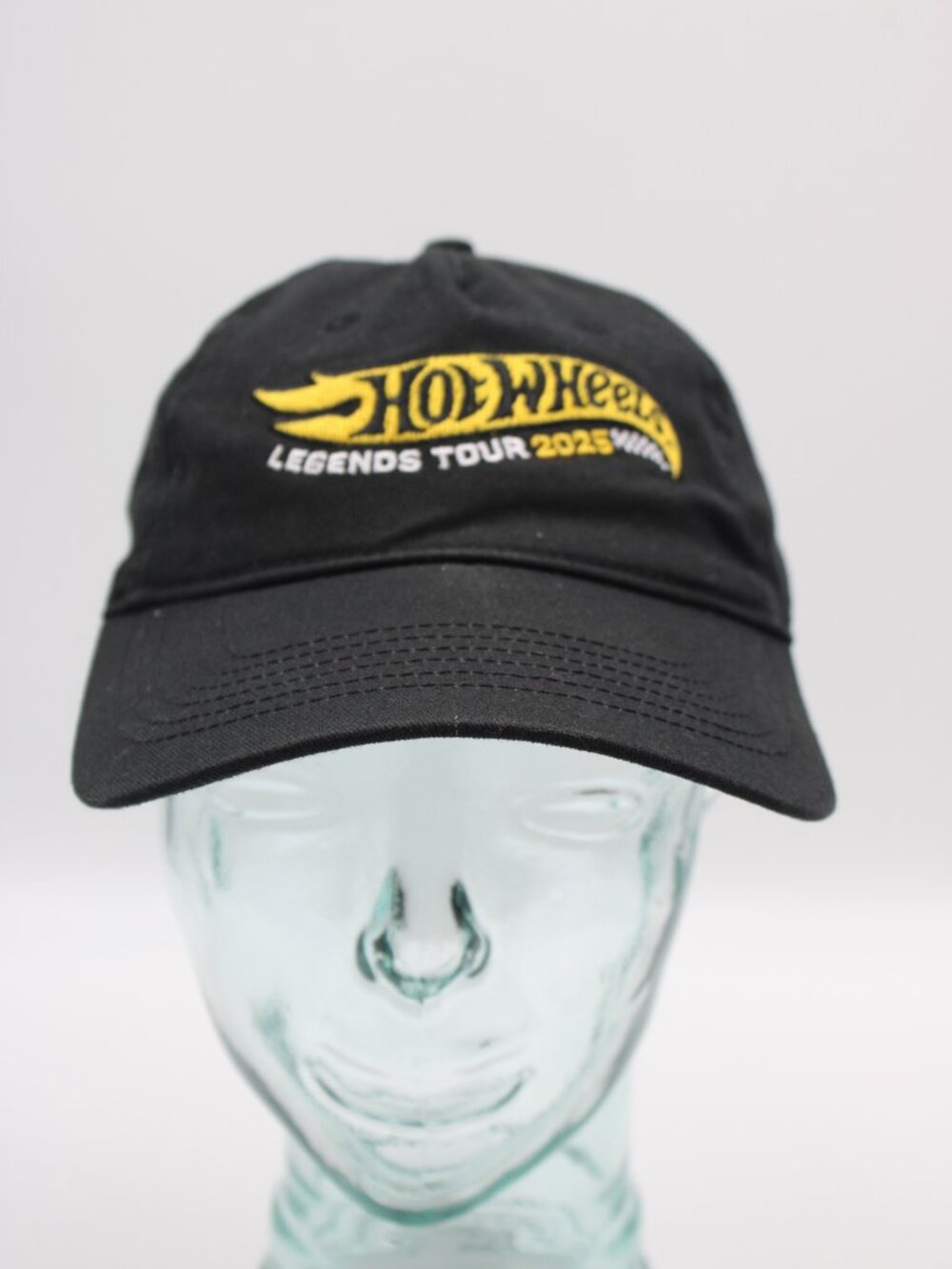 Hot Wheels Legends Tour 2025 Hat Black Strapback Cap One Size Adjustable